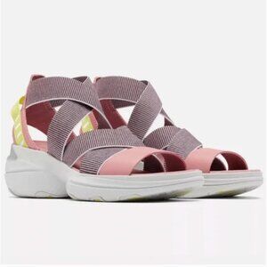 New SOREL WOMEN'S EXPLORER BLITZ™ MULTISTRAP SANDAL Size 10